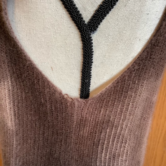 Zoe Couture Cashmere Sleeveless Tunic Dress Sz-S - Picture 6 of 8